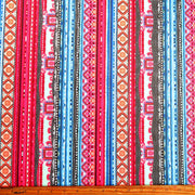 Ethnic Vertical Stripe Nylon Spandex Swimsuit Fabric