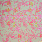 Fantastical Unicorns Nylon Lycra Swimsuit Fabric