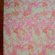 Fantastical Unicorns Nylon Lycra Swimsuit Fabric