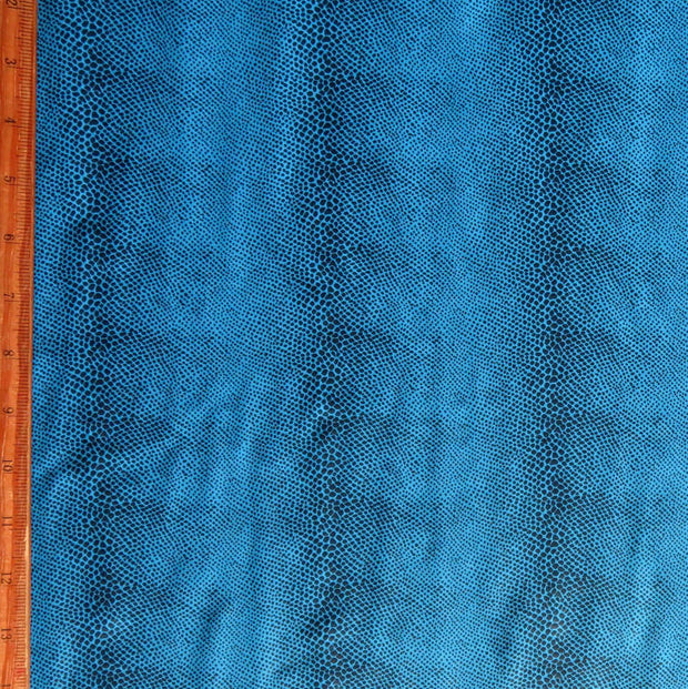 Fiji Snake Nylon Spandex Swimsuit Fabric - 19" Remnant