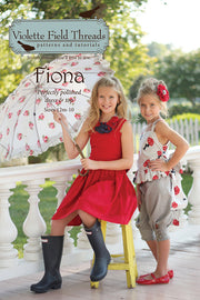 Fiona Dress & Top Boutique Sewing Pattern by Violette Field Threads