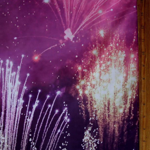 Fireworks Nylon Lycra Swimsuit Fabric