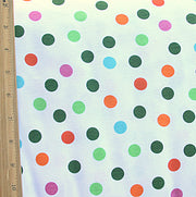 Fizzy Pop Dots Cotton Knit Fabric