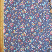 Floral Paisley on Dusty Purple Nylon Spandex Swimsuit Fabric