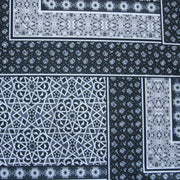 Flower/Star Monochromatic Abstract Nylon Spandex Swimsuit Fabric