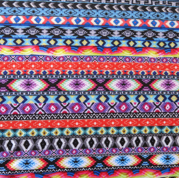 Friendship Tribal Nylon Spandex Swimsuit Fabric