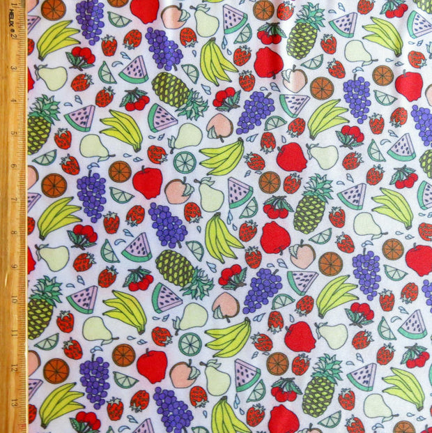 Fruit Salad Nylon Spandex Swimsuit Fabric