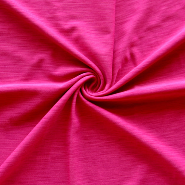 Fuschia Marl Nylon Lycra Swimsuit Fabric