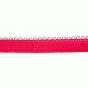 Fuschia Picot Decorative Elastic Trim