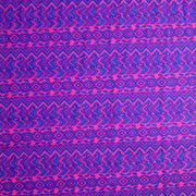 Fuschia Royal Chevron Tribal Stripe Nylon Lycra Swimsuit Fabric