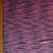 Fuchsia/Charcoal Space Dye Poly Lycra Jersey Knit Fabric