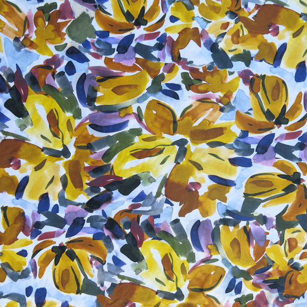 Garden Palm Nylon Spandex Swimsuit Fabric