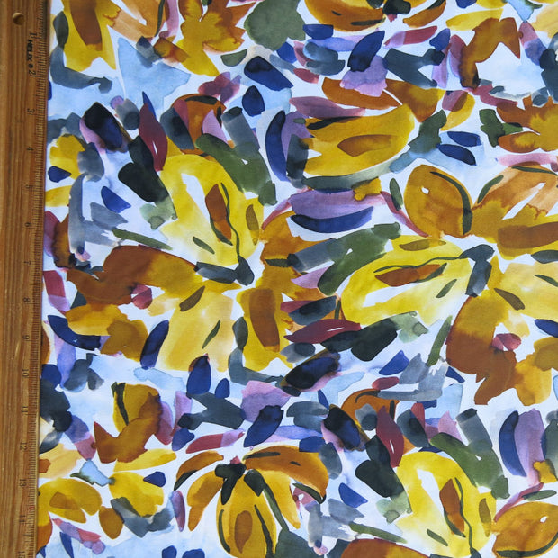 Garden Palm Nylon Spandex Swimsuit Fabric