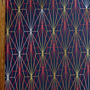 Golden Matrix Poly Spandex Swimsuit Fabric