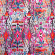 Gorgeous Rainbow Aztec Nylon Lycra Swimsuit Fabric