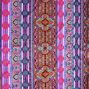 Gorgeous Vertical Paisley Stripe Nylon Lycra Swimsuit Fabric