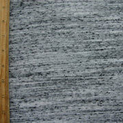 Grey Marble Poly Rib Knit Fabric