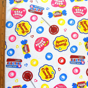 HJ Retro Candy Cotton French Terry Knit Fabric