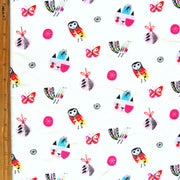 Holiday Charms Cotton Lycra Knit Fabric