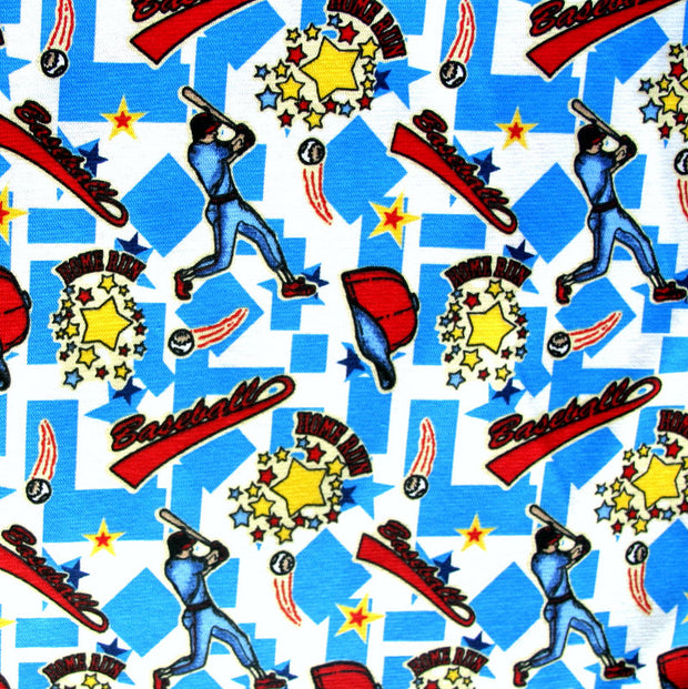 Home Run! Cotton Knit Fabric