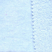 Iced Blue Cotton Woven Terry Velour Fabric - Seconds - Less Than Perfect
