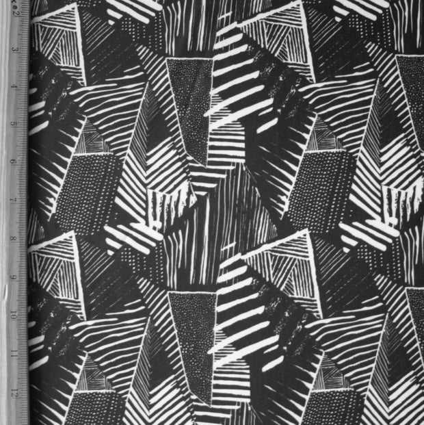Illusion Nylon Lycra Swimsuit Fabric