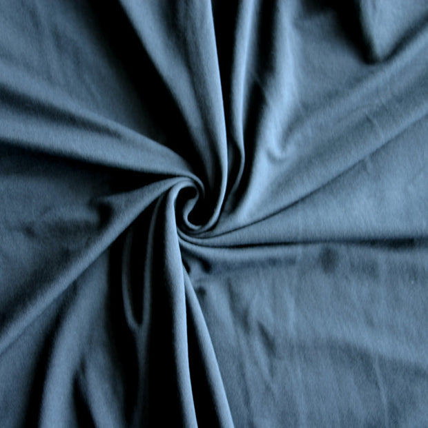 Imperial Blue Bamboo Lycra Jersey Knit Fabric