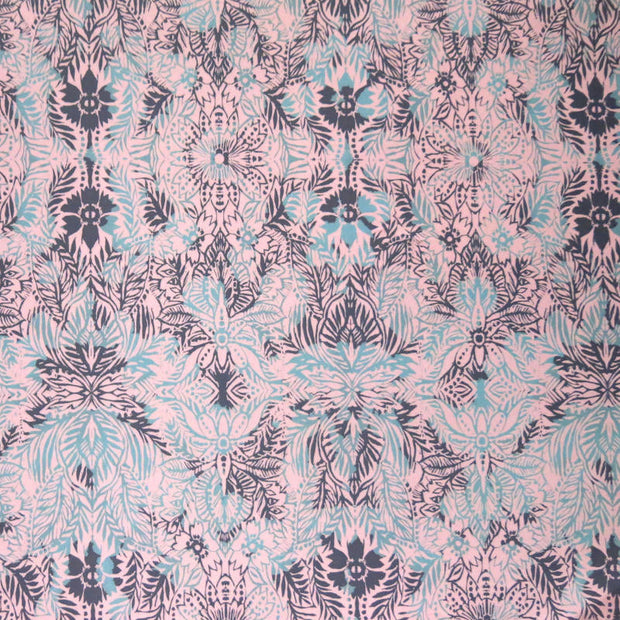 Indie Flora Poly Spandex Swimsuit Fabric - 35" Remnant