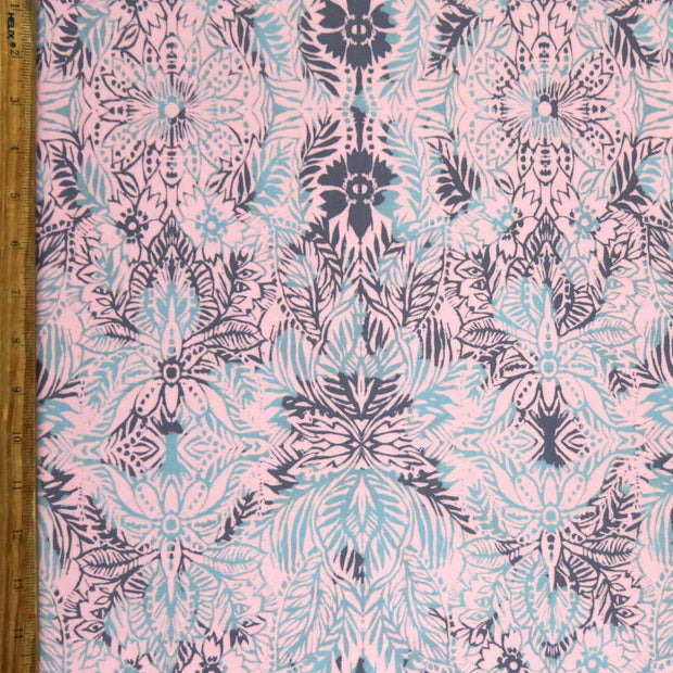 Indie Flora Poly Spandex Swimsuit Fabric