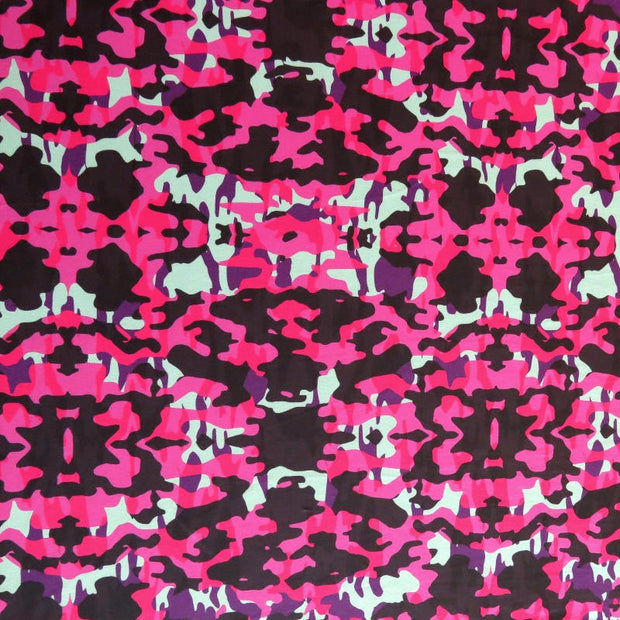 Ink Blot Nylon Spandex Swimsuit Fabric