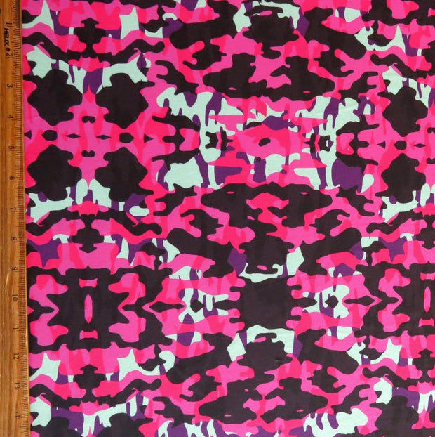 Ink Blot Nylon Spandex Swimsuit Fabric