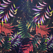 Jungle Ferns Poly Spandex Swimsuit Fabric - 33" Remnant