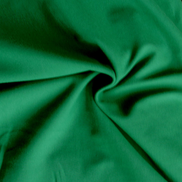 Kelly Green Cotton Lycra Jersey Knit Fabric