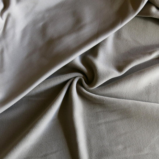 Kettle Grey Polartec Powerstretch Fleece Knit Fabric