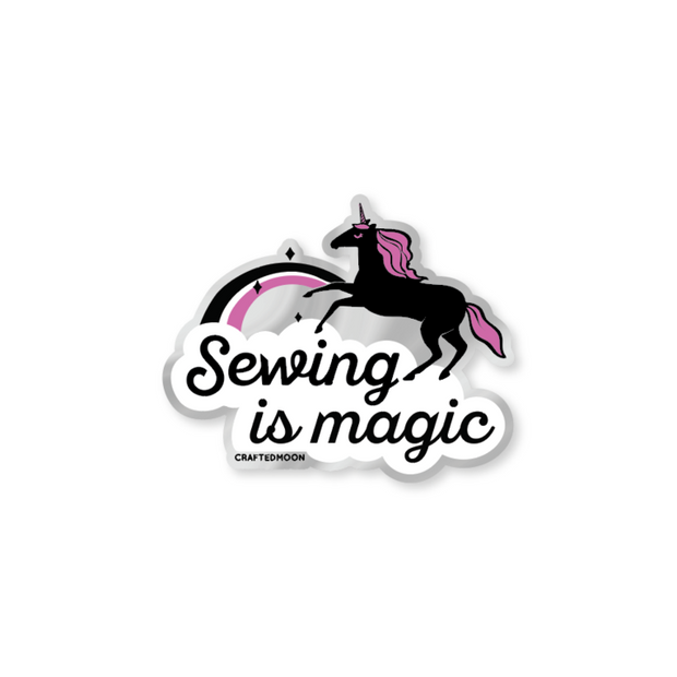 Sewing is Magic Sticker by CraftedMoon
