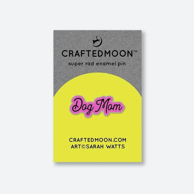 Dog Mom Enamel Pin by CraftedMoon