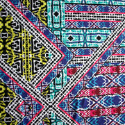 Large Scale Mosaic Tiles Nylon Lycra Swimsuit Fabric