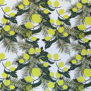 Lemon Branches Poly Spandex Swimsuit Fabric