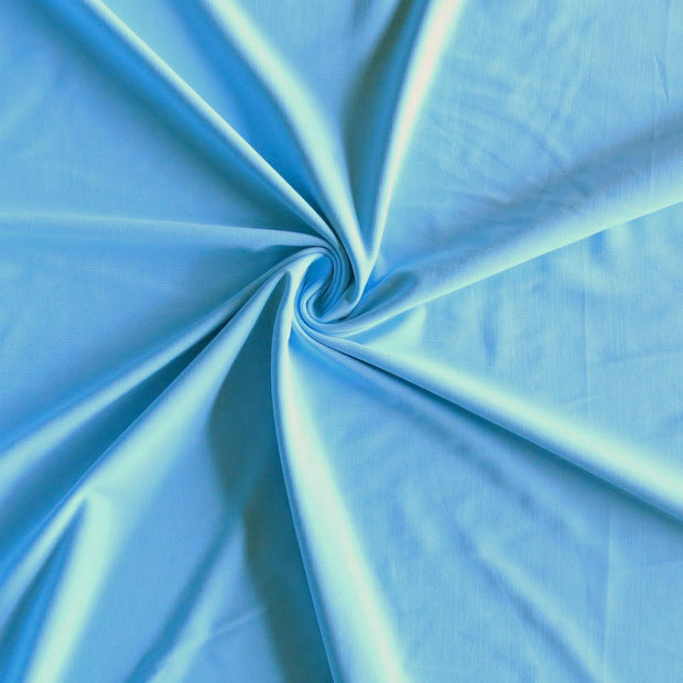 Light Blue Nylon Spandex Swimsuit Fabric
