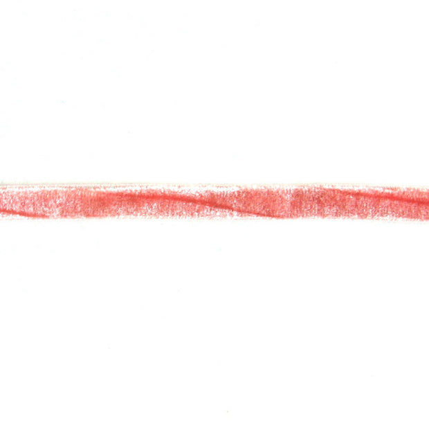 Light Pink Stretch Velvet Trim