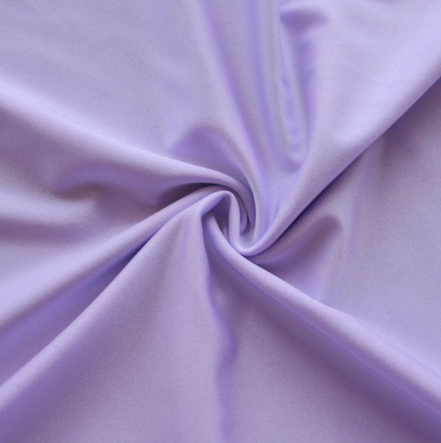 Lilac Solid Nylon Spandex Tricot Specialty Swimsuit Fabric