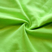 Lime Cotton Rib Knit Fabric