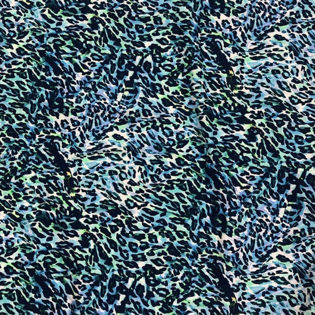 Liquid Leopard Nylon Spandex Swimsuit Fabric