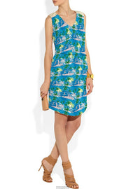 Hawaiian Sunrise Flow Stretch Boardshort Fabric