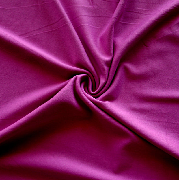 Magenta Bamboo Lycra Jersey Knit Fabric