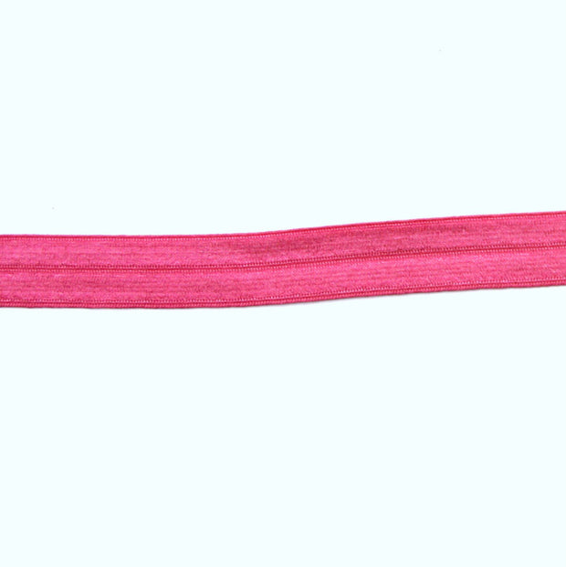 Magenta Fold-Over Elastic Trim
