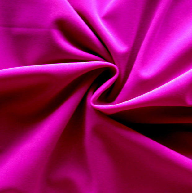 Magenta Solid Nylon Spandex Tricot Specialty Swimsuit Fabric