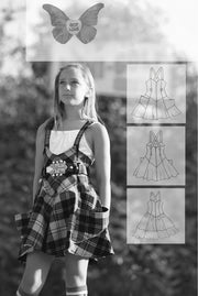 Malibu Overall Skirt Sewing Pattern by StudioTANTRUM