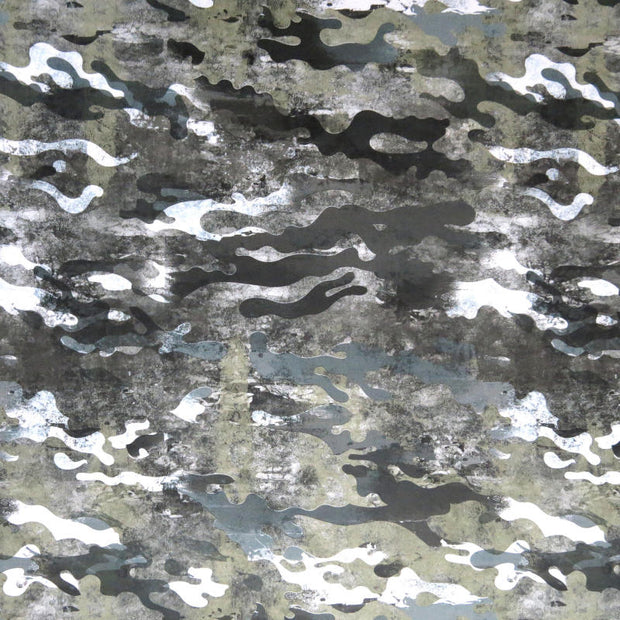 Marble Camo Nylon Spandex Swimsuit Fabric