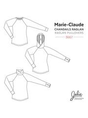 Marie-Claude Raglan Sewing Pattern by Jalie